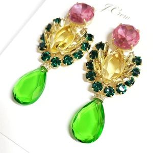 J.Crew Paola Oversized Earrings New - no card